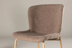 Fjôrd Eetkamerstoel Modesto Mokka Bruin Boucle