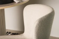 Fjôrd Eetkamerstoel Modesto Zwart/Beige Boucle