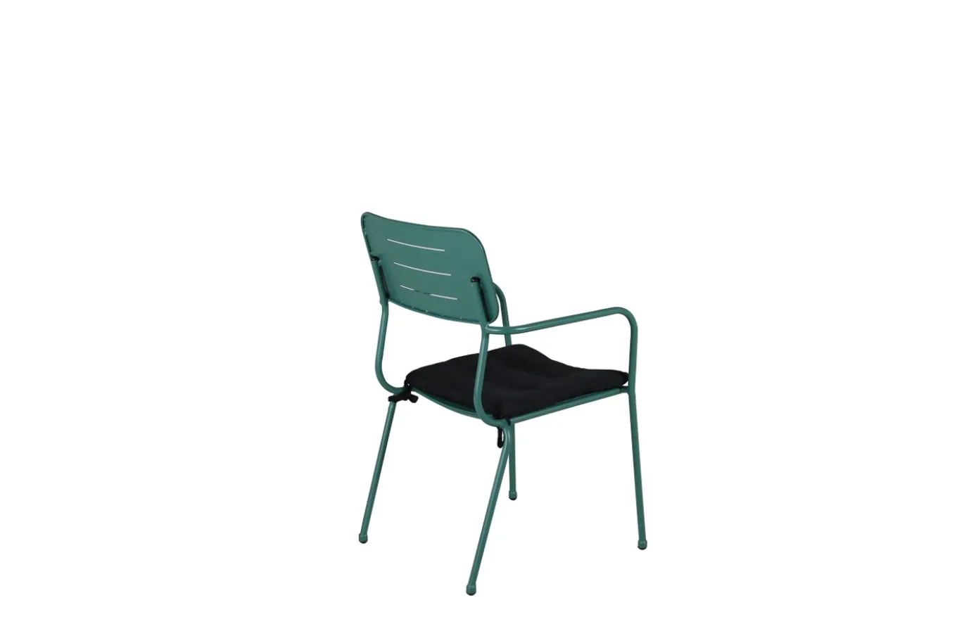Fjôrd Eetkamerstoel Nicke Armrest Groen Staal