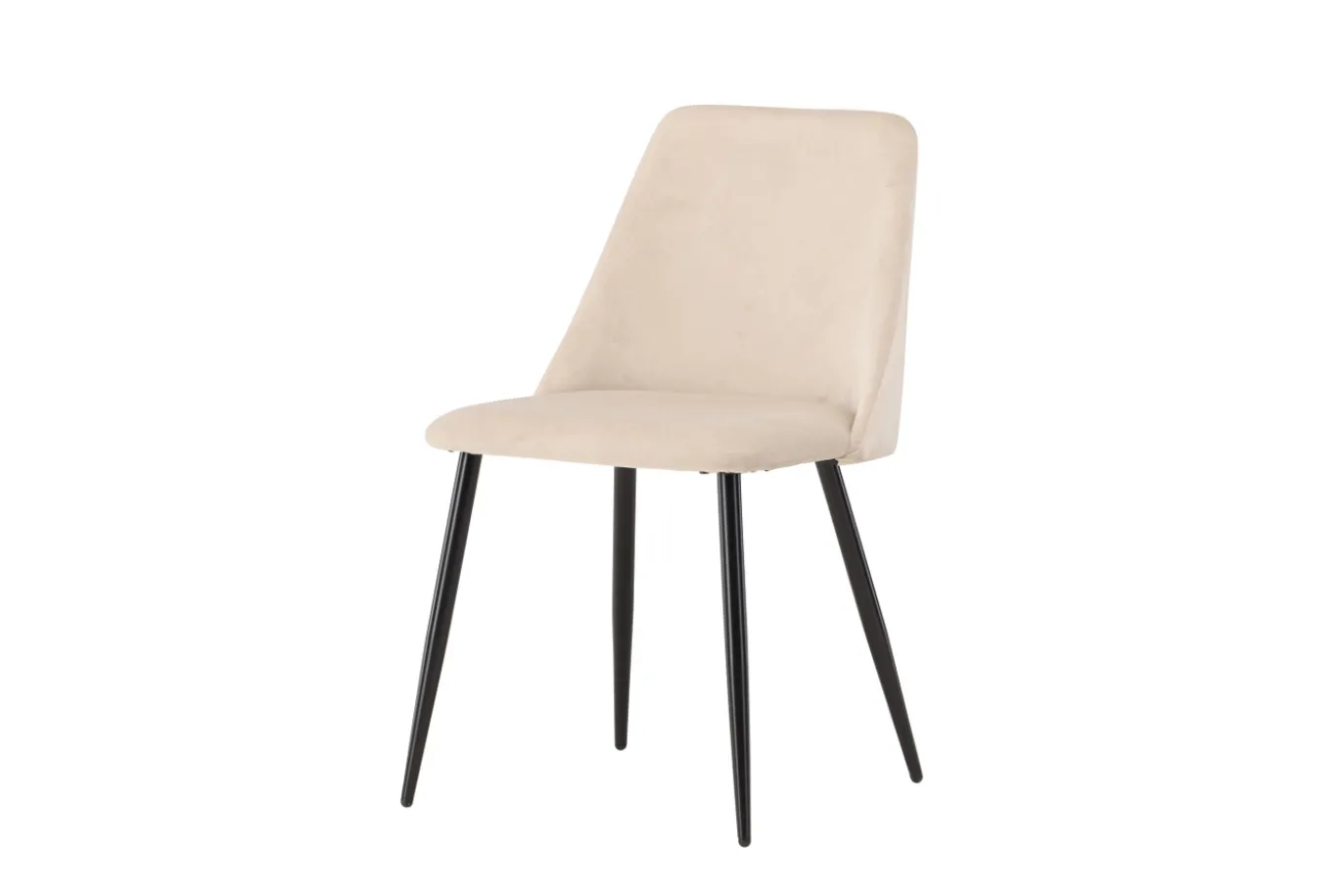 Fjôrd Eetkamerstoel Night Beige/Zwart Velvet