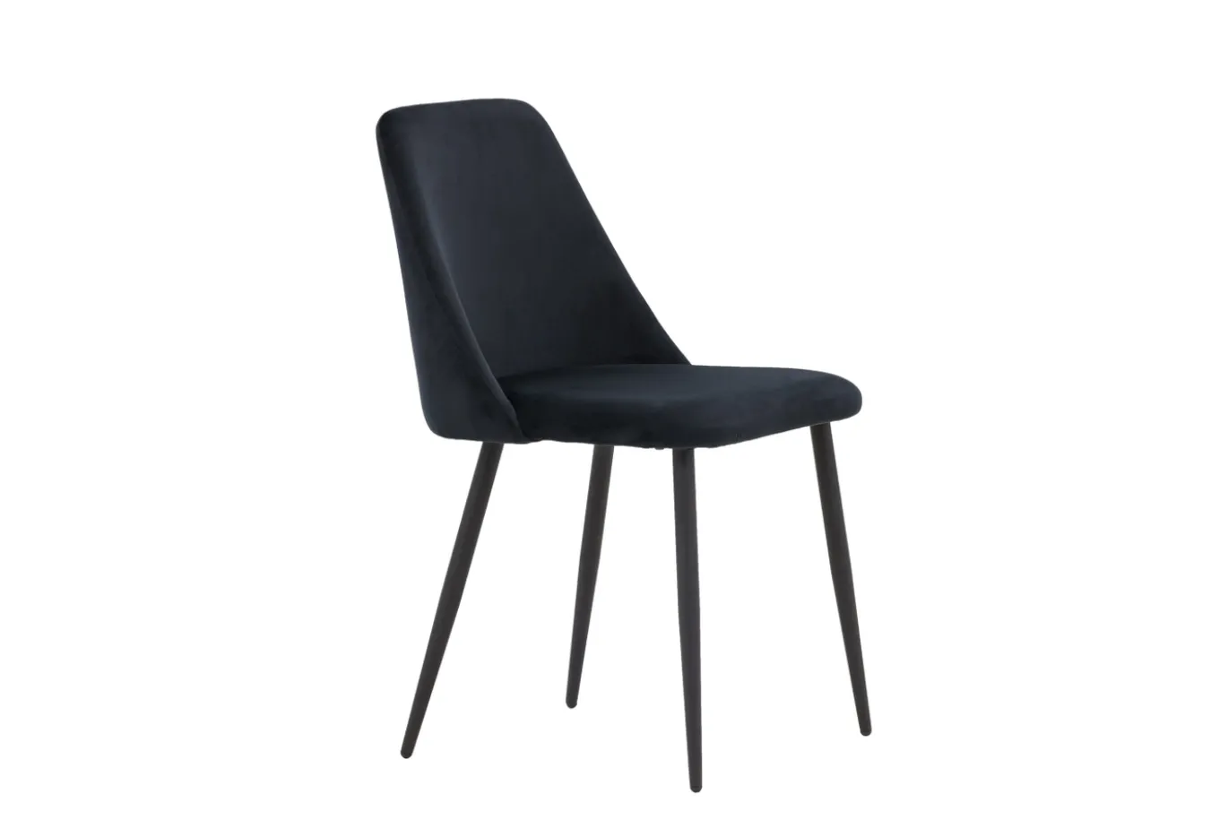 Fjôrd Eetkamerstoel Night Zwart Velvet