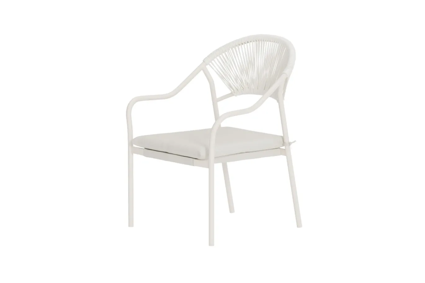 Fjôrd Eetkamerstoel Paros Staal Beige