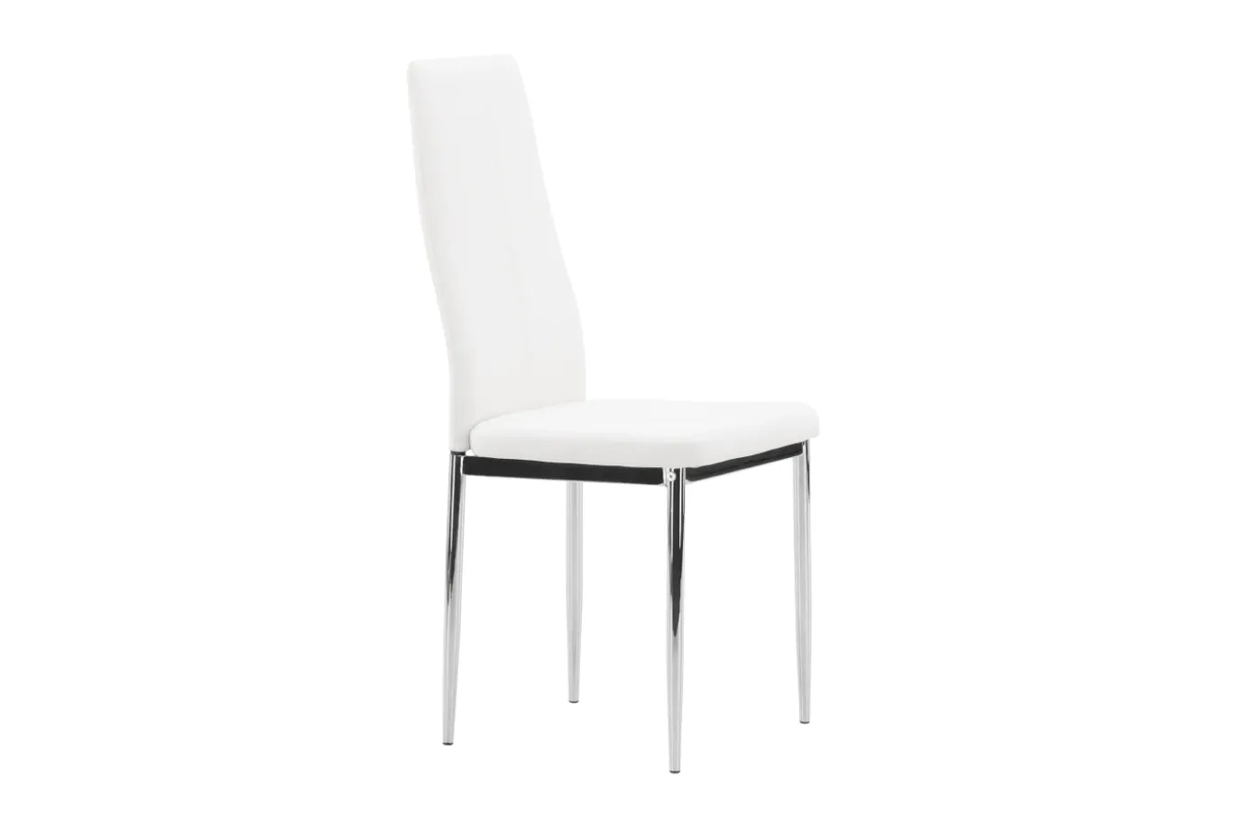 Fjôrd Eetkamerstoel Pastill Zilver Wit Pu