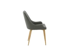 Fjôrd Eetkamerstoel Plaza Ek-look Donkergrijs