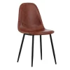 Fjôrd Eetkamerstoel Polar Bruin PU