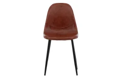 Fjôrd Eetkamerstoel Polar Bruin PU