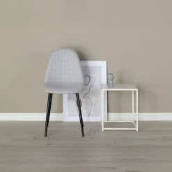 Fjôrd Eetkamerstoel Polar Grijs/Zwart Stof
