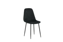 Fjôrd Eetkamerstoel Polar Zwart Velvet
