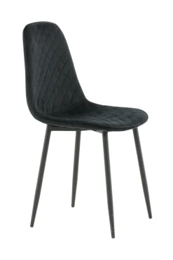 Fjôrd Eetkamerstoel Polar Zwart Velvet