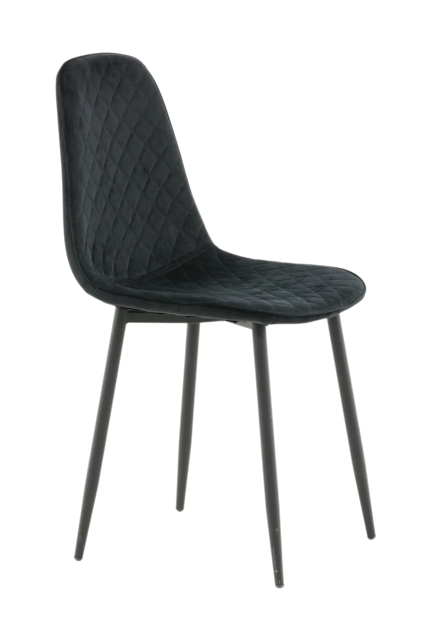 Fjôrd Eetkamerstoel Polar Zwart Velvet