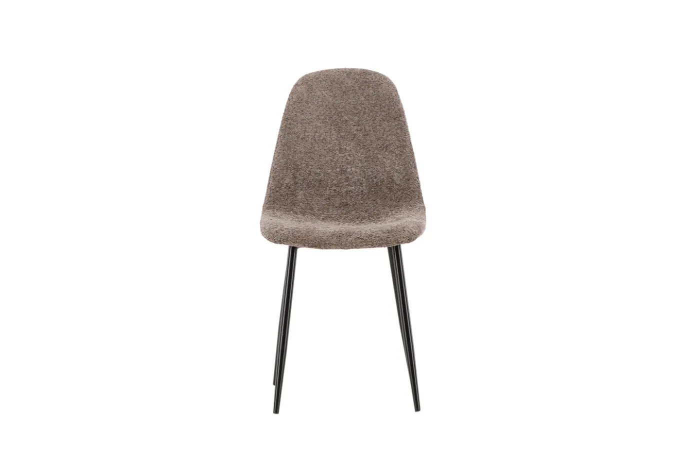 Fjôrd Eetkamerstoel Polar Zwart/Grijs Boucle