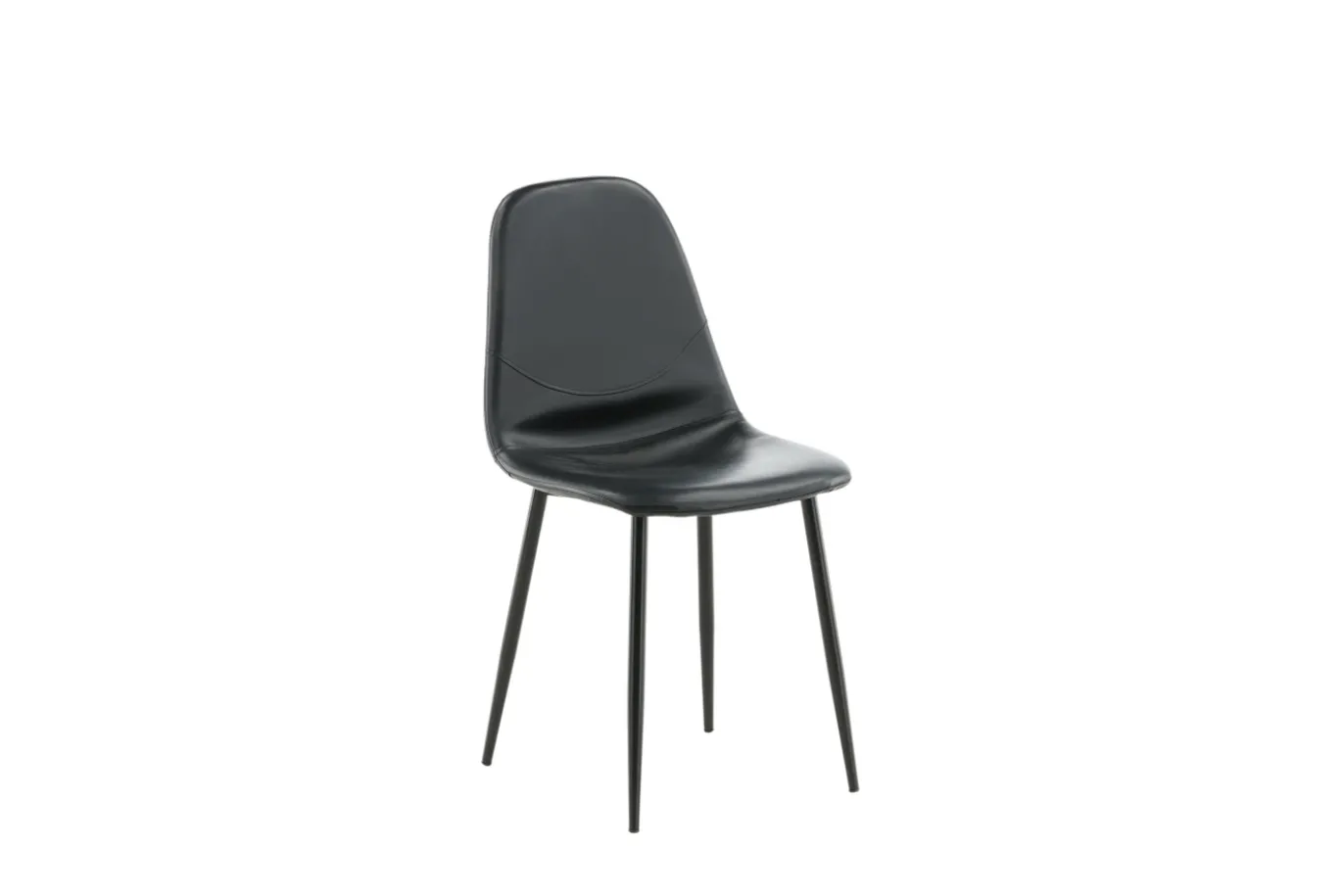 Fjôrd Eetkamerstoel Polar Zwart PU