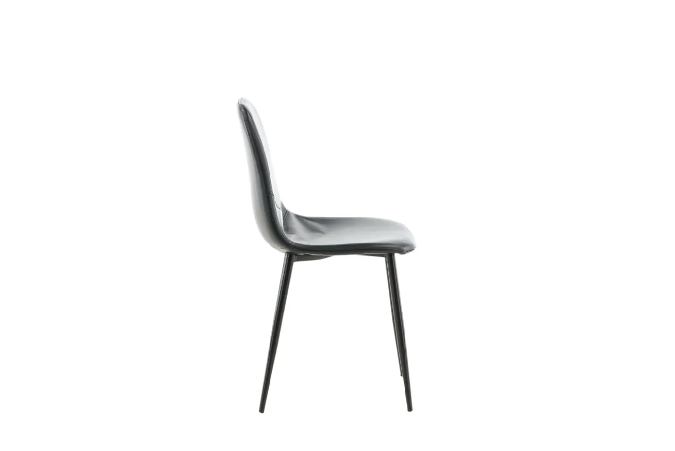 Fjôrd Eetkamerstoel Polar Zwart PU