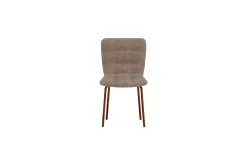 Fjôrd Eetkamerstoel Punsch Polyester Velvet Bruin