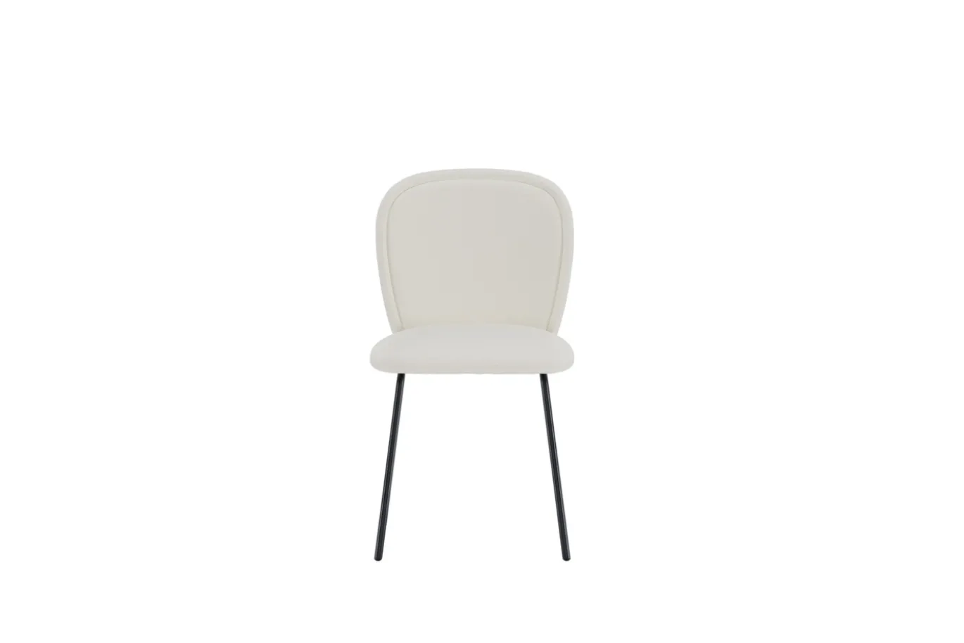 Fjôrd Eetkamerstoel Punsch Polyester Velvet Cream