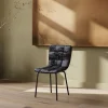 Fjôrd Eetkamerstoel Punsch Polyester Velvet Zwart