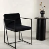 Fjôrd Eetkamerstoel Richmond Zwart Velvet