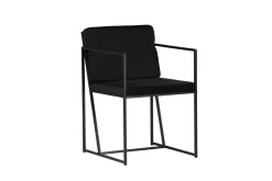 Fjôrd Eetkamerstoel Richmond Zwart Velvet