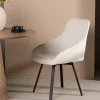 Fjôrd Eetkamerstoel Rosie Zwart/Beige