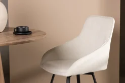 Fjôrd Eetkamerstoel Rosie Zwart/Beige