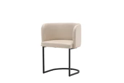 Fjôrd Eetkamerstoel Simrishamn Zwart/Beige