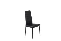 Fjôrd Eetkamerstoel Slim Zwart