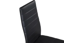 Fjôrd Eetkamerstoel Slim Zwart