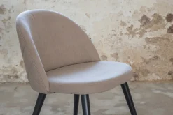 Fjôrd Eetkamerstoel Stitches Taupe Stof