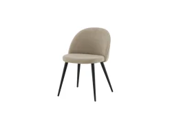 Fjôrd Eetkamerstoel Stitches Taupe Stof