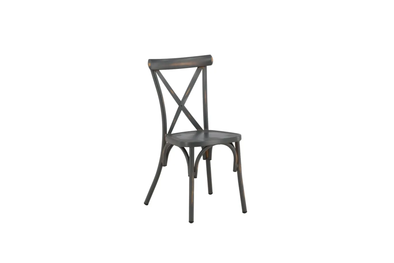 Fjôrd Eetkamerstoel Tablas Aluminium Zwart