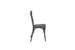 Fjôrd Eetkamerstoel Tablas Aluminium Zwart