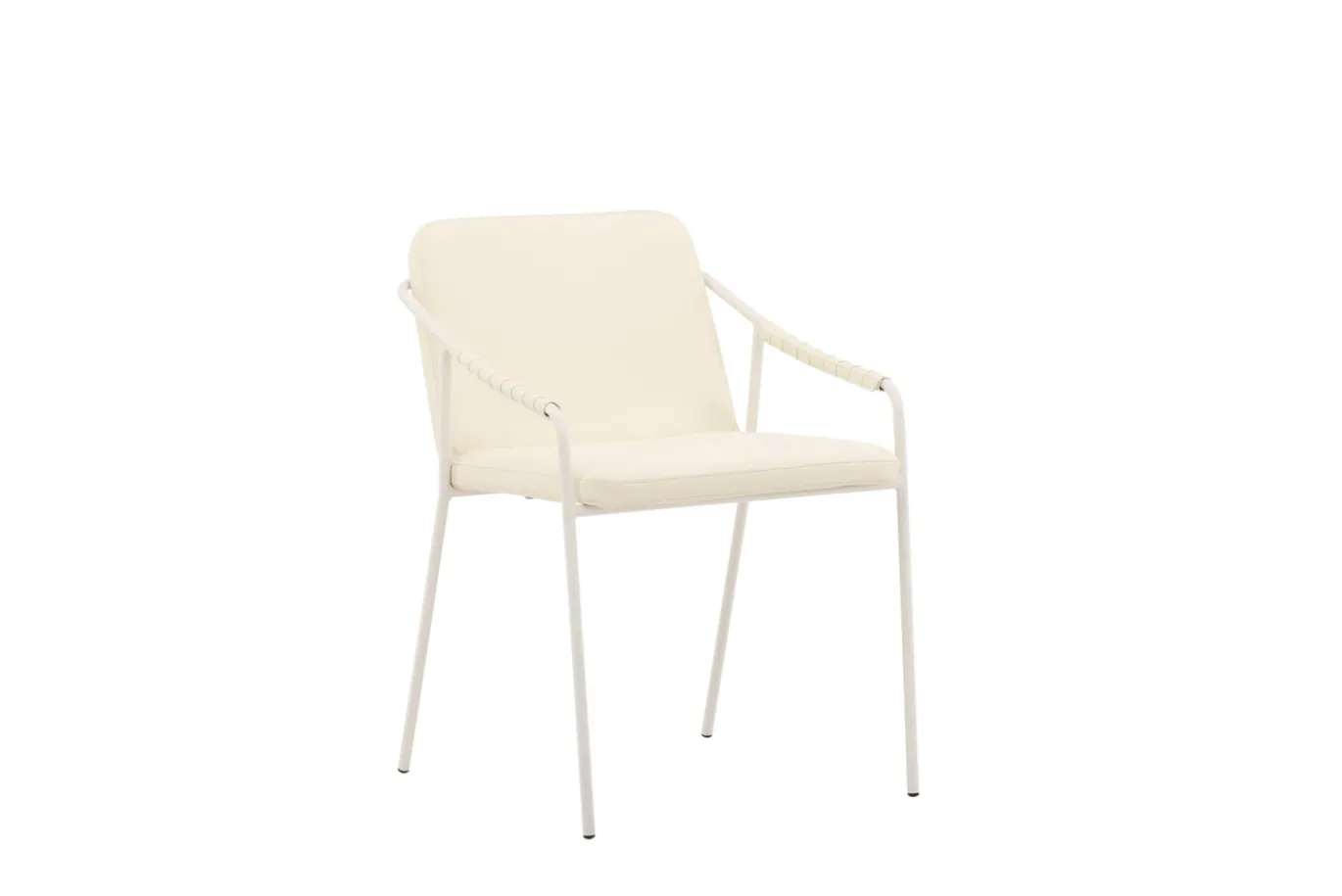 Fjôrd Eetkamerstoel Tvist Beige Pu