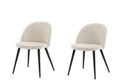 Fjôrd Eetkamerstoel Velvet Beige