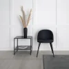 Fjôrd Eetkamerstoel Velvet Zwart Stof