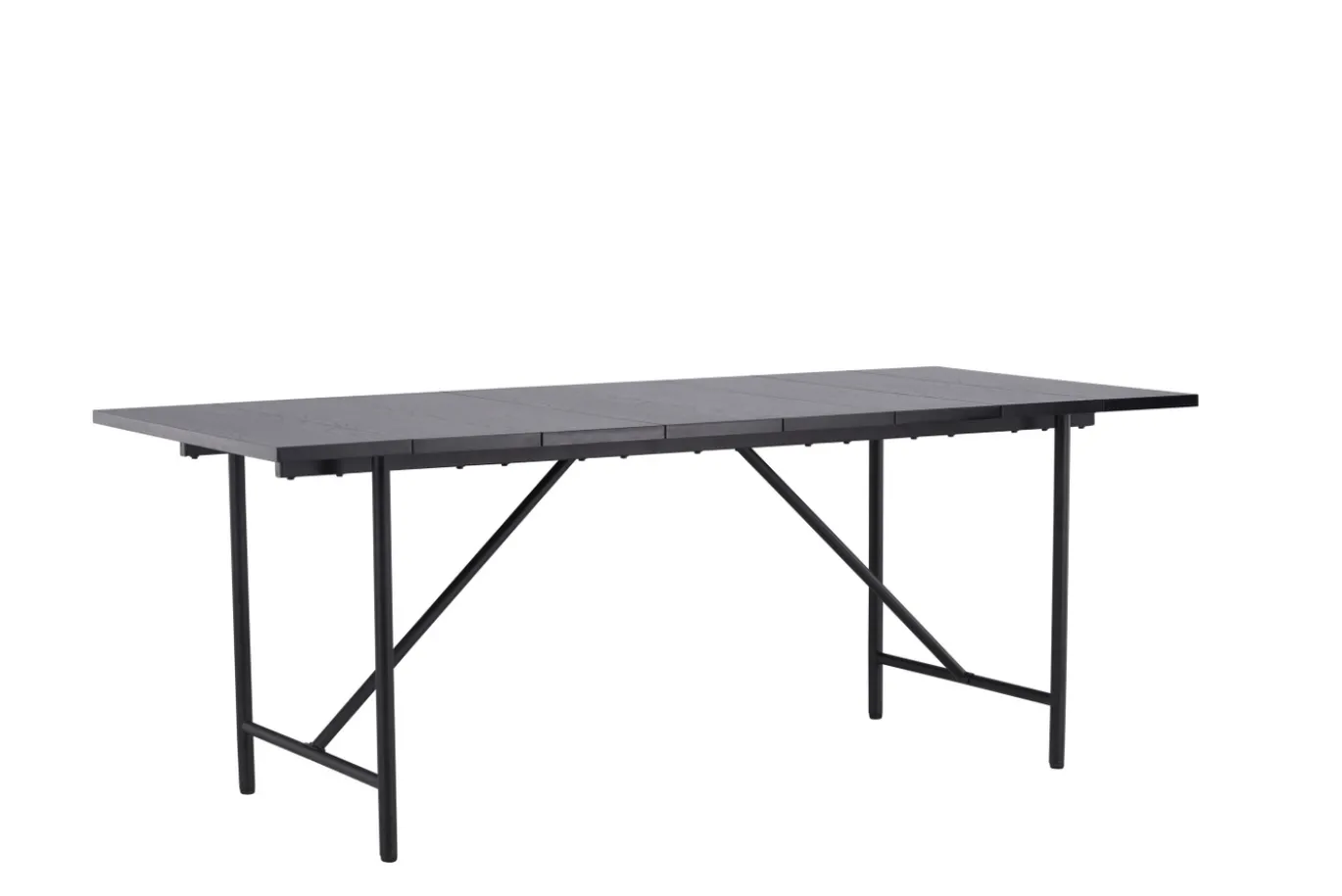 Fjôrd Eettafel Astrid Zwart MDF 200cm