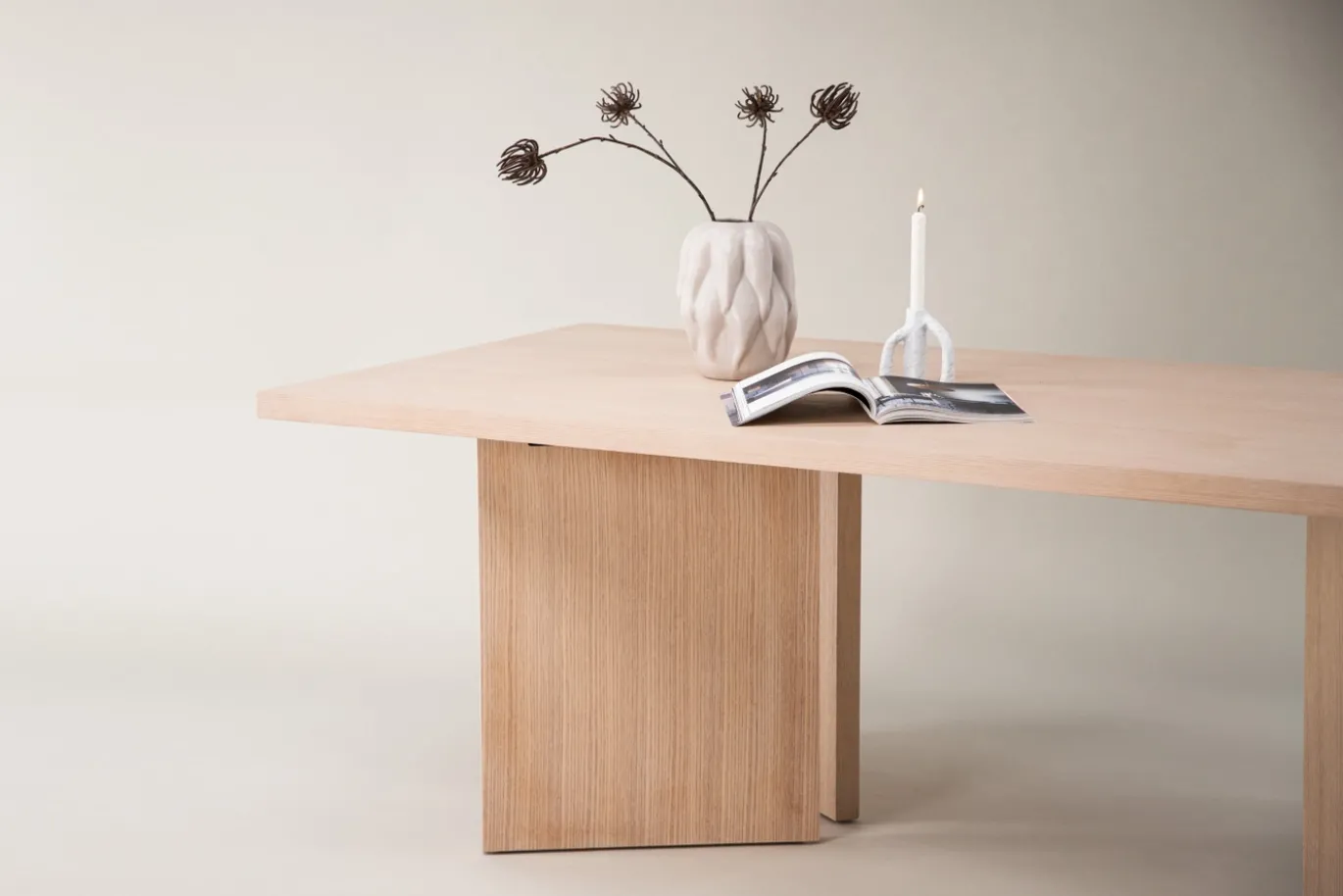 Fjôrd Eettafel Bassholmen Whitewash
