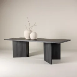 Fjôrd Eettafel Bassholmen 100x240cm Zwart
