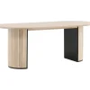 Fjôrd Eettafel Bianca Ovaal Beige 200cm