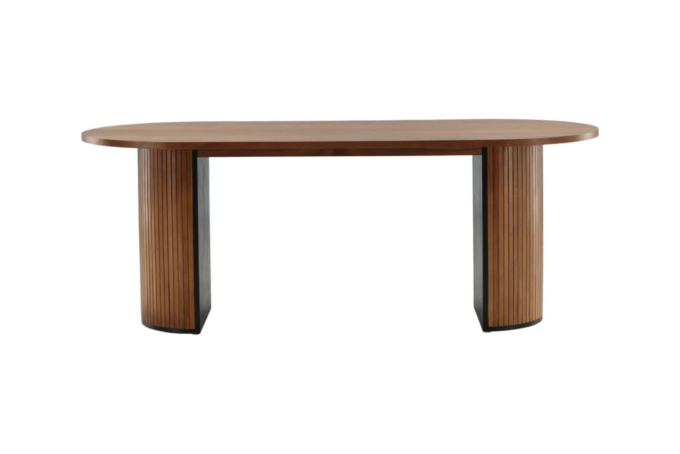 Fjôrd Eettafel Bianca Ovaal Bruin 200cm
