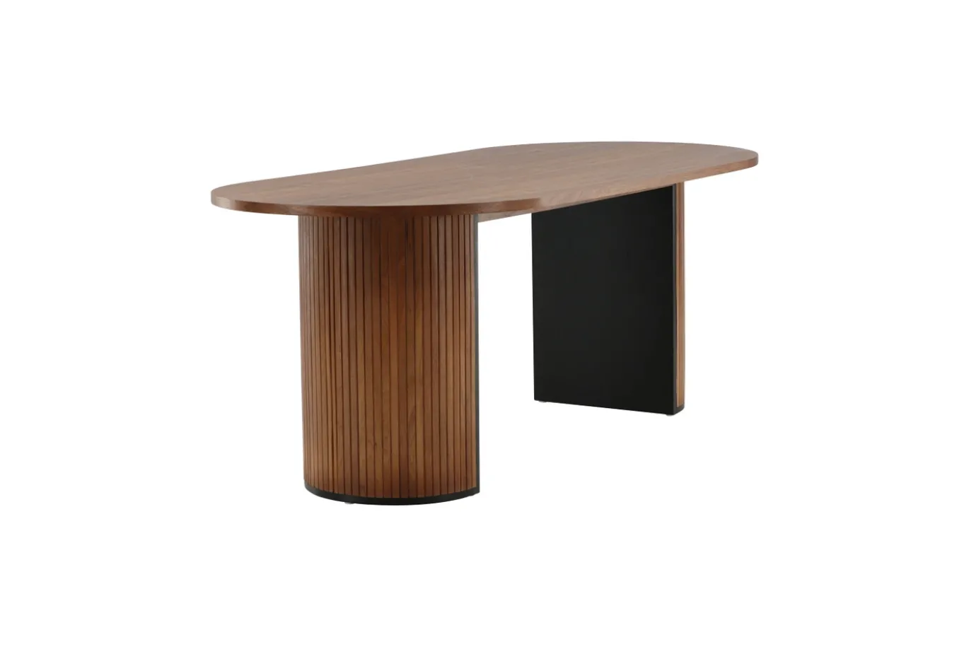 Fjôrd Eettafel Bianca Ovaal Bruin 200cm