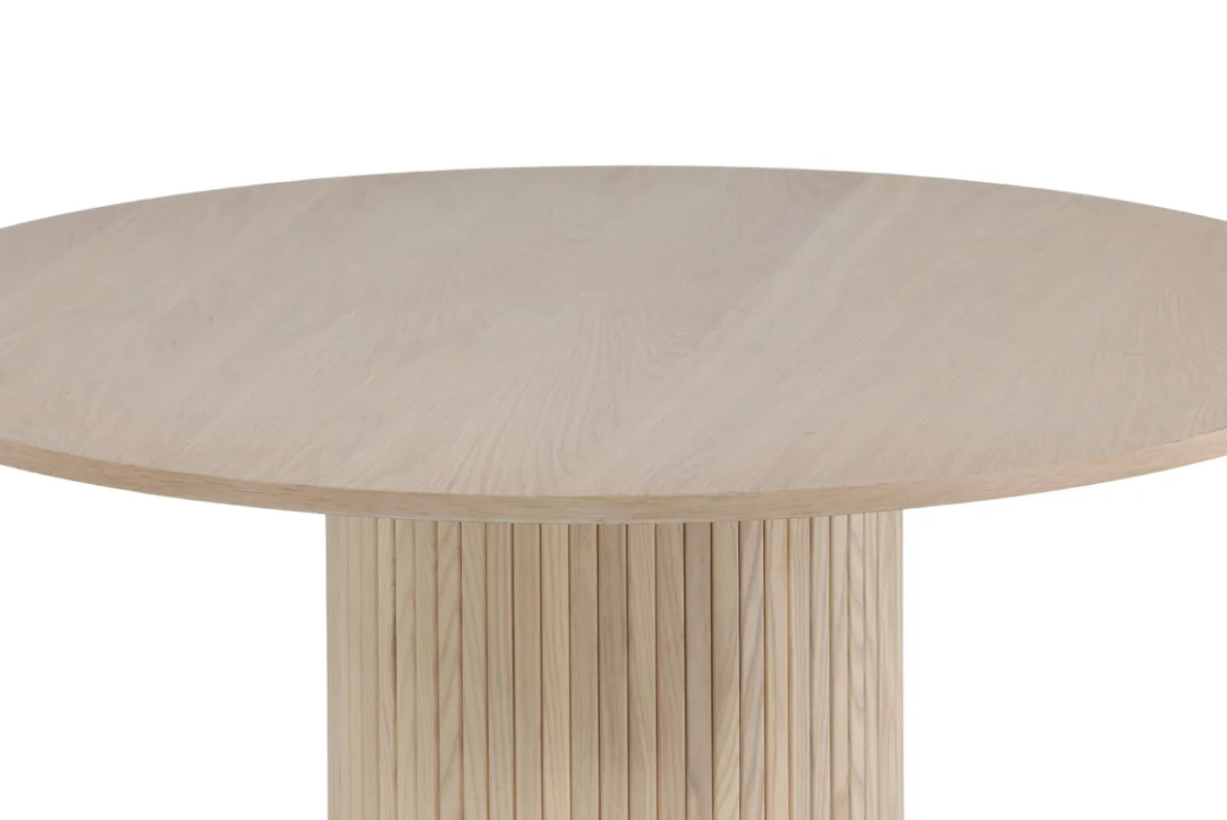 Fjôrd Eettafel Bianca Rond Beige 110cm
