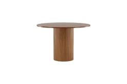 Fjôrd Eettafel Bianca Rond Bruin 110cm
