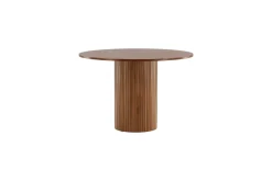 Fjôrd Eettafel Bianca Rond Bruin 110cm