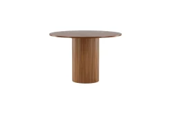 Fjôrd Eettafel Bianca Rond Bruin 110cm