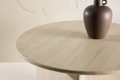 Fjôrd Eettafel Björholmen ⌀120cm Whitewash