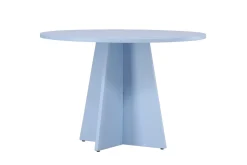 Fjôrd Eettafel Bootcut Rond Blauw ⌀110cm
