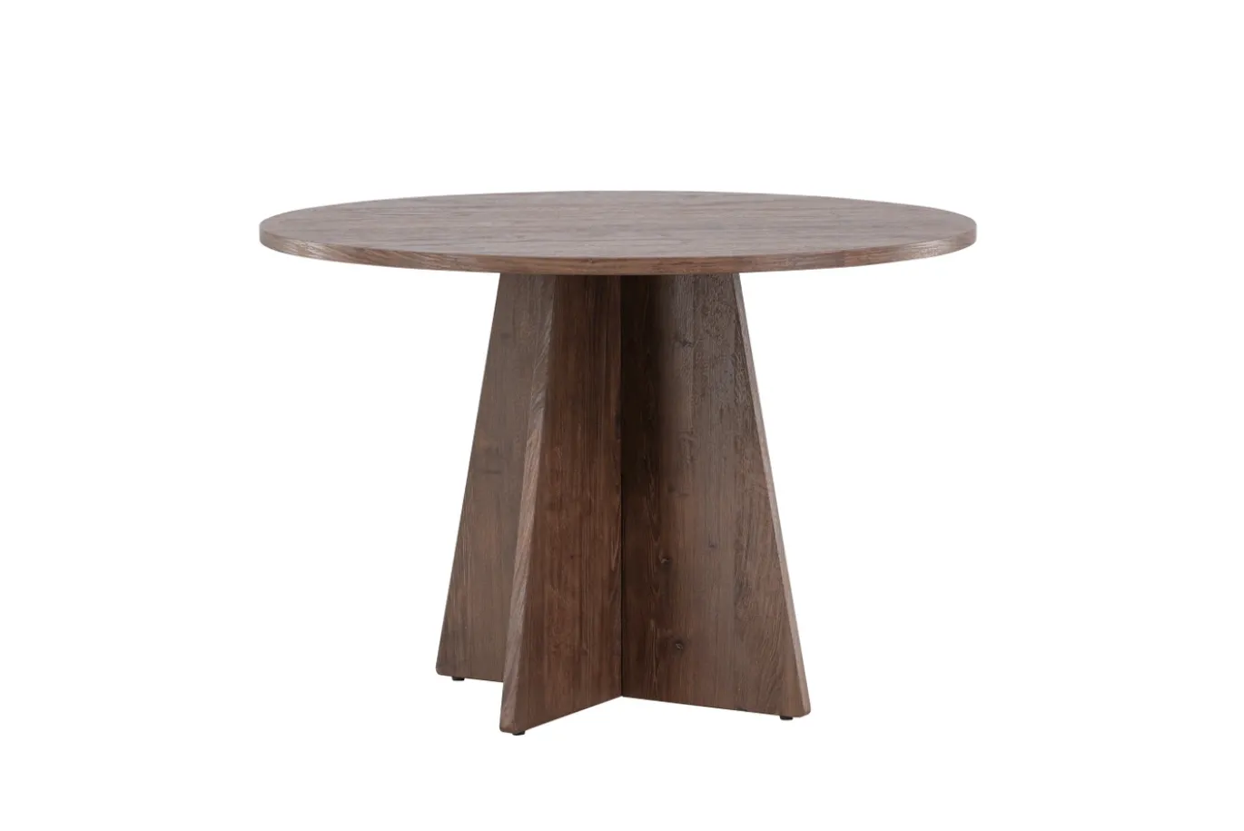 Fjôrd Eettafel Bootcut Rond Bruin 110cm