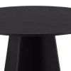 Fjôrd Eettafel Bootcut Rond Zwart 110cm