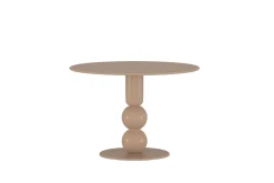 Fjôrd Eettafel Boule Beige MDF ø110cm