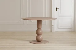 Fjôrd Eettafel Boule Beige MDF ø110cm